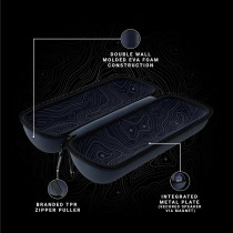 Étui Rigide Bleu pour GPS Golf Player+ avec Clip Mousqueton