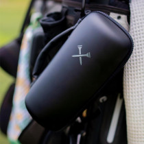 Étui Rigide Bleu pour GPS Golf Player+ avec Clip Mousqueton