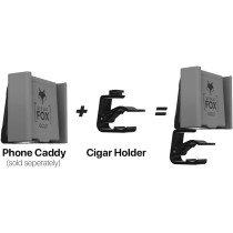 Cigar Holder for Desert Fox Golf Phone Caddy – Fits All Cigar Sizes
