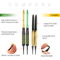 Centaur 12 Pack Soft Tip Darts - 18g Professional Dart Set & Case