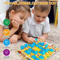 Matching Memory Game for Kids 3-8 | Travel Toy & Wooden Board Game