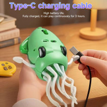 Magic Dancing Octopus Toy – LED Music Robot for Kids 3+ | USB Rechargeable