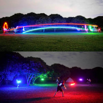 TOSY Flying Disc - 16M Color RGB, Bright, Rechargeable, Waterproof