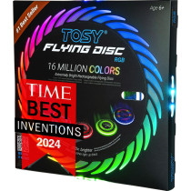 TOSY Flying Disc - 16M Color RGB, Bright, Rechargeable, Waterproof