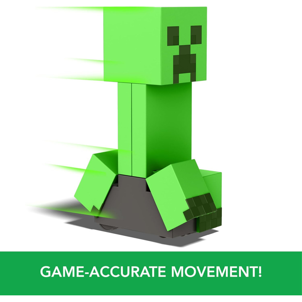 Mattel Minecraft RC Creeper Toy with Lights, Sounds & DLC Code