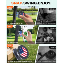 A2C Magnetic Golf Cart Phone Holder for iPhone 16 Pro Max & EZGO, Club Car