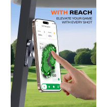 A2C Magnetic Golf Cart Phone Holder for iPhone 16 Pro Max & EZGO, Club Car