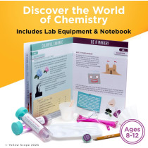 Kids Science Kit: Acid-Base pH Color Changing STEM Experiment (Ages 8-12)