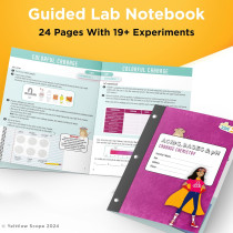 Kids Science Kit: Acid-Base pH Color Changing STEM Experiment (Ages 8-12)
