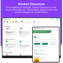 Evo Classroom Kit: 12 Interactive Coding Robots for Kids 5+ with STEAM Lessons