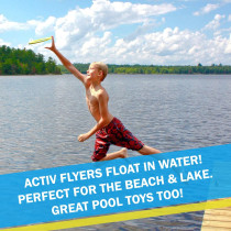 Activ Life Kid’s Flying Rings 2 Pack – Safe, Lightweight Outdoor Fun!