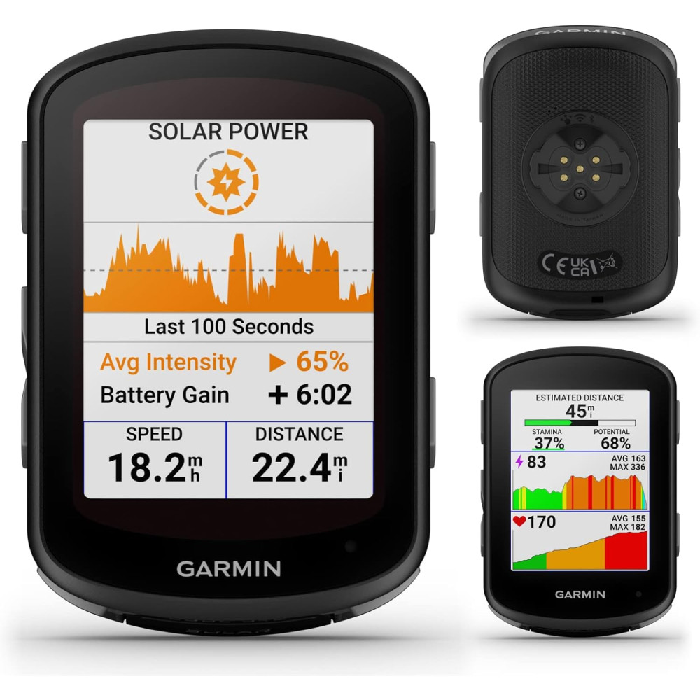 Garmin Edge 540 Solar GPS Cycling Computer with E-Bank Bundle | Wearable4U