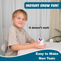 Kit Science Neige Magique pour Enfants | Activité DIY Colorée