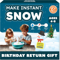 Kit Science Neige Magique pour Enfants | Activité DIY Colorée