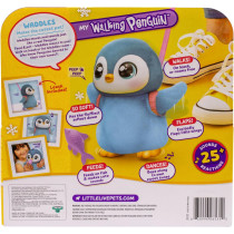 Little Live Pets Walking Penguin Waddles Toy with 25+ Sounds for Kids