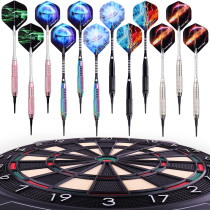 WIN.MAX Fléchettes Soft Tip 12 pcs + 100 Embouts Extra