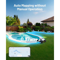 LUBA Mini AWD 800 Robot Mower 4G, 0.2 Acre, AI Vision & RTK Mapping
