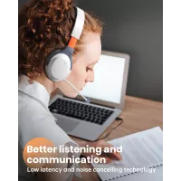Casque Bluetooth sans fil : Écoute auditive pour enfants ADHD
