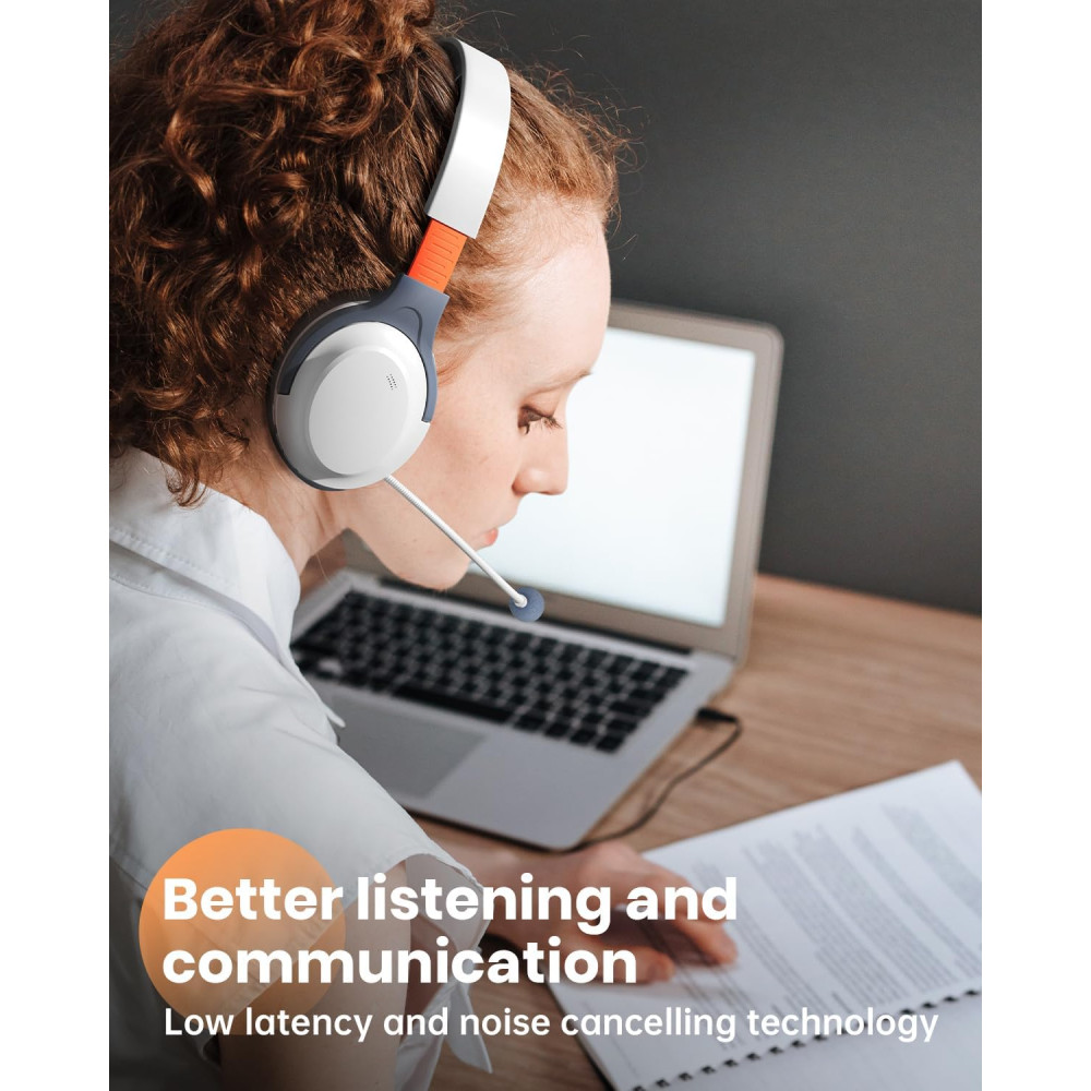 Casque Bluetooth sans fil : Écoute auditive pour enfants ADHD Casque Bluetooth sans fil : Écoute auditive pour enfants ADHD