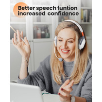 Casque Bluetooth sans fil : Écoute auditive pour enfants ADHD