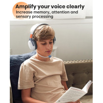 Casque Bluetooth sans fil : Écoute auditive pour enfants ADHD
