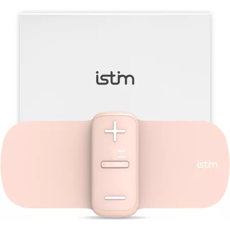 iStim S1 TENS SANS FIL : Soulagement des douleurs menstruelles et lombaires, appareil rechargeable avec chaleur.