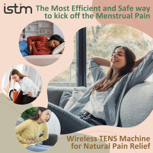 iStim S1 TENS Unit: Wireless Pain Relief for Menstrual Cramps & Back Pain