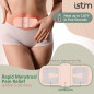 iStim S1 Wireless TENS Unit - Rechargeable Pain Relief for Menstrual Cramps & Back Pain with Heat and Gel Pads