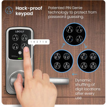 Lockly Secure Pro Wi-Fi Smart Lock: Keyless Entry & Biometric Sensor