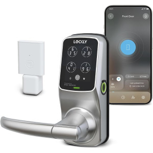 Lockly Secure Pro Wi-Fi Smart Lock: Keyless Entry & Biometric Sensor