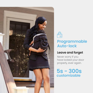 Verrou Intelligent Lockly Secure Pro : Wi-Fi et Biométrie