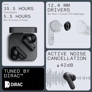 CMF Buds 2a: 2025 ANC Wireless Earbuds with Clear Calls & Deep Bass