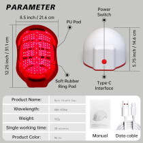 LED Hair Growth Cap - Laser Therapy for Men & Women Regrowth