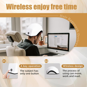 FDA Cleared Red Light Therapy Device for Hair Growth & Regrowth