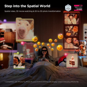 Lunettes AR RayNeo Air 3s : expérience immersive portable