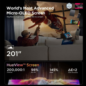 RayNeo Air 3s AR Glasses: 120Hz FHD Display for Gaming on All Devices