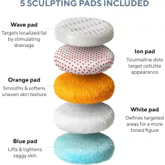 Vibro Sculpt PRO : Sculptant Anticellulite sans fil - Technologie de micro-vibration pour un drainage lymphatique
