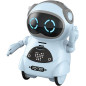 GoolRC Mini Pocket Robot - Interactive Voice, Conversation, Singing & Dancing, Electric Gift (Blue)