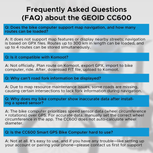 CC600 Color Screen Bike Computer - Wireless GPS, Navigation & Indoor Training