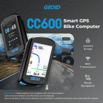 Ordinateur Vélo CC600 GPS Coloré WiFi Bluetooth, Navigation Rapide