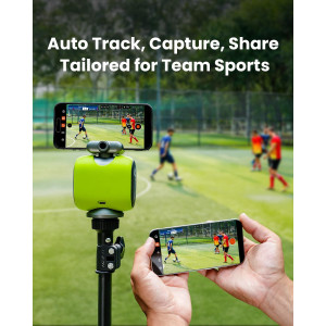 Caméra Sport 4K 60FPS Chameleon AI – Suivi Football & Basket