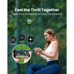 Chameleon AI 4K 60FPS Sports Camera for Soccer & Basketball – No Subscription