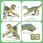 Dino télécommandé VERTOY - Grand Vélociraptor lumineux et sonore, cadeau idéal 3-12 ans