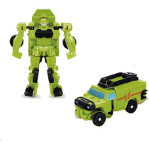 HAYUL 6 PCS Car Robot Toys - Mini Action Figures for Kids 5-12