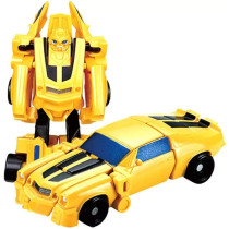 HAYUL 6 PCS Car Robot Toys - Mini Action Figures for Kids 5-12