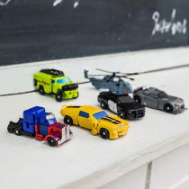 HAYUL Robot Jouets 6 PCS Mini Figurines Action Enfants 5-12 ans
