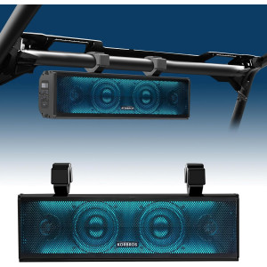 Barre Son UTV 17 Bluetooth RGB Étanche IP65 pour Polaris RZR