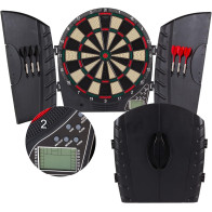 Arachnid Reactor Electronic Dartboard & Cabinet with LCD, 8-Player Scoring