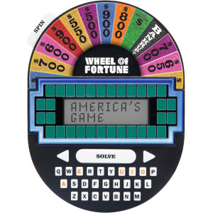 Jeu Éducatif Wheel of Fortune Portable – Cadeau Ludique 8+