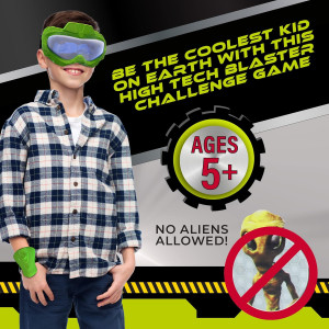 Fotorama Alien Vision Game: Shoot Aliens, Wrist Blaster & Space Goggles